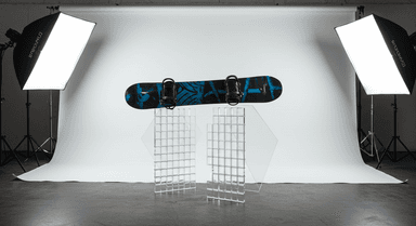 Blue Snowboard Product Image